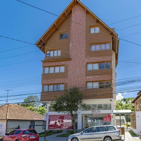 Rosa Edificio Solar Da Encosta Apartment Gramado Exterior photo